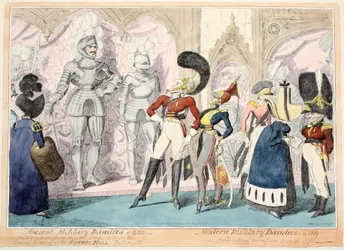 Antike Militär-Dandies von 1450, Moderne Militär-Dandies von 1819, 1835